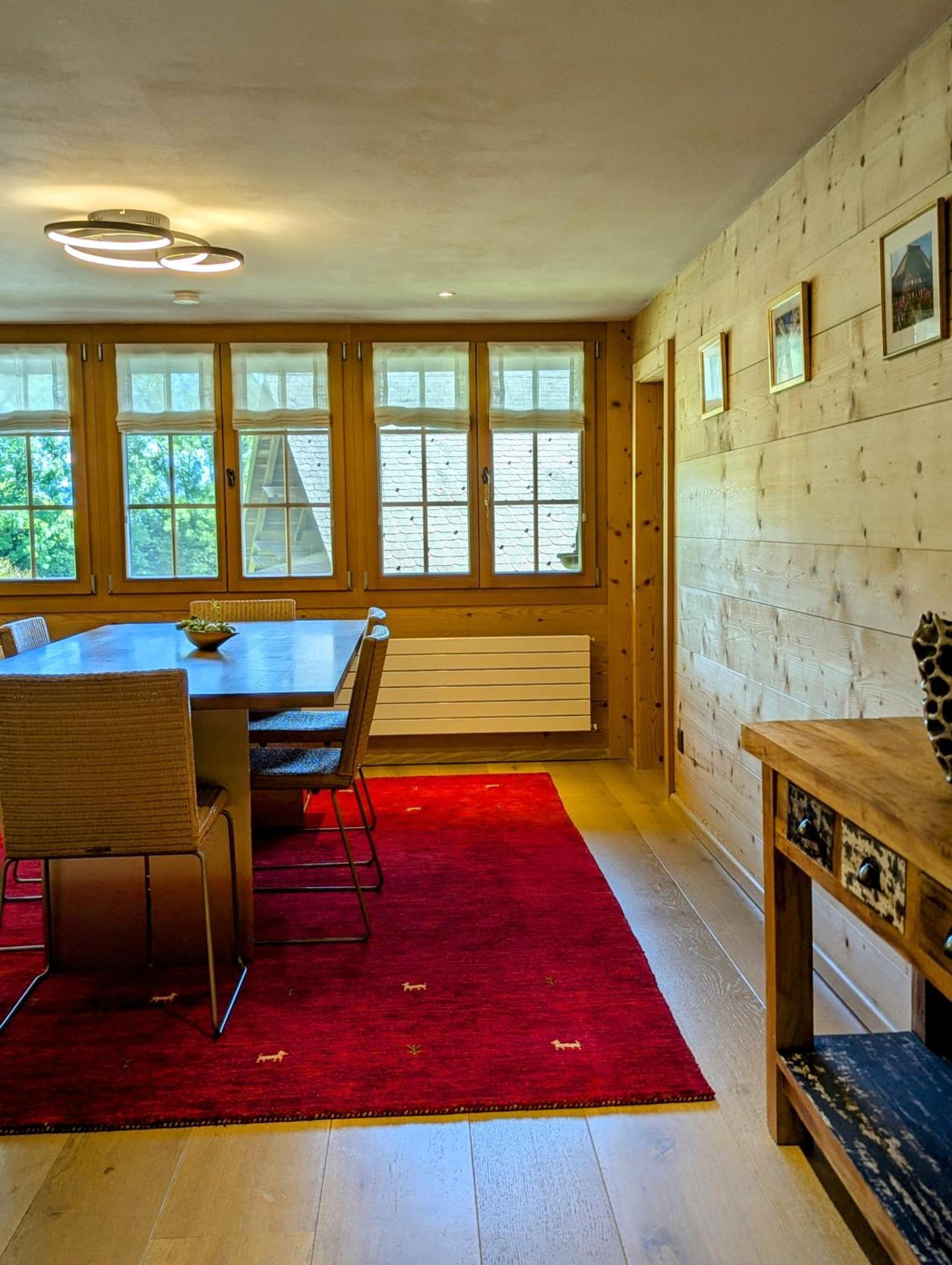 Swiss Mountain-Valley View Lodge Erlenbach im Simmental ภายนอก รูปภาพ