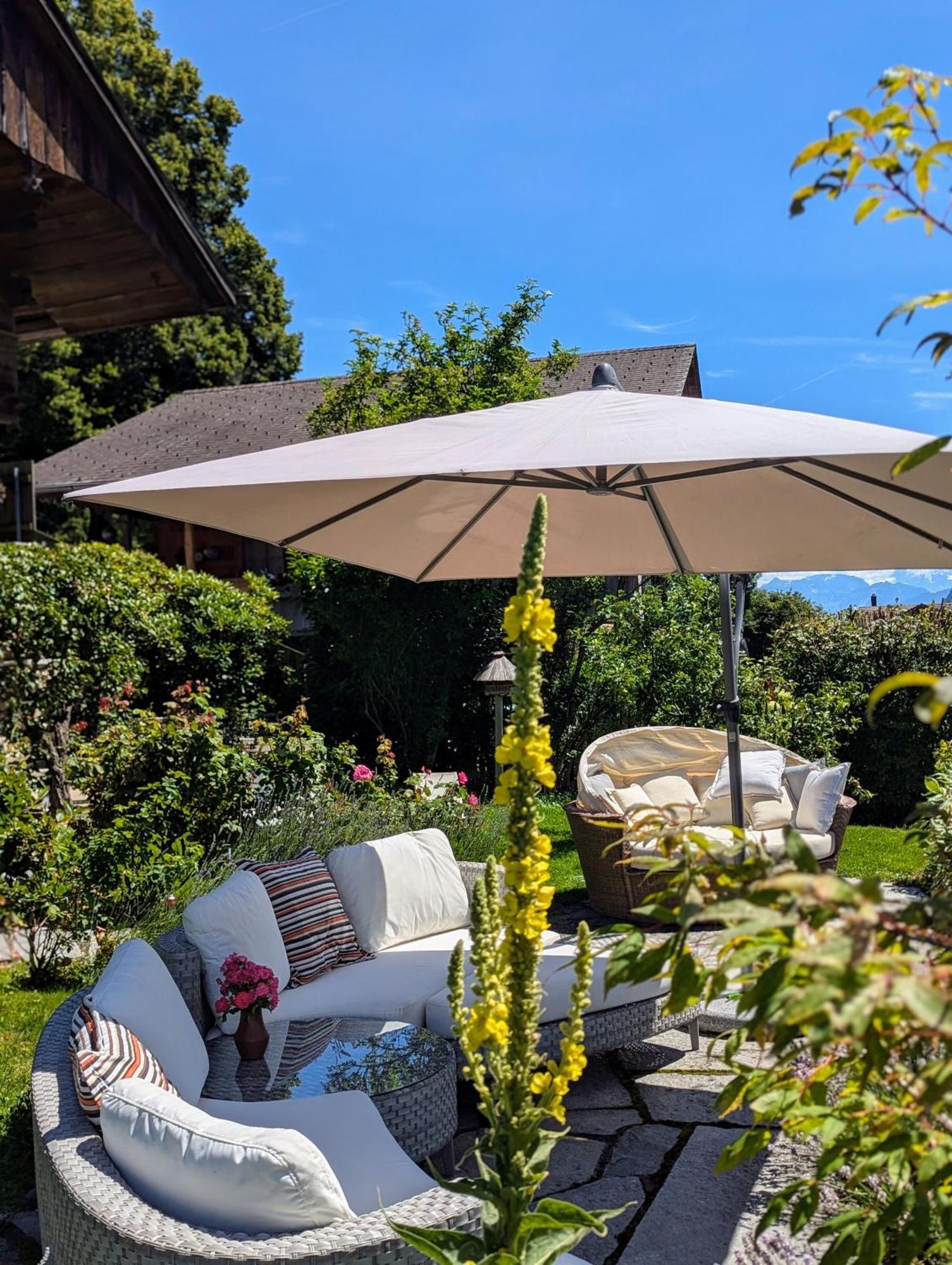 Swiss Mountain-Valley View Lodge Erlenbach im Simmental ภายนอก รูปภาพ