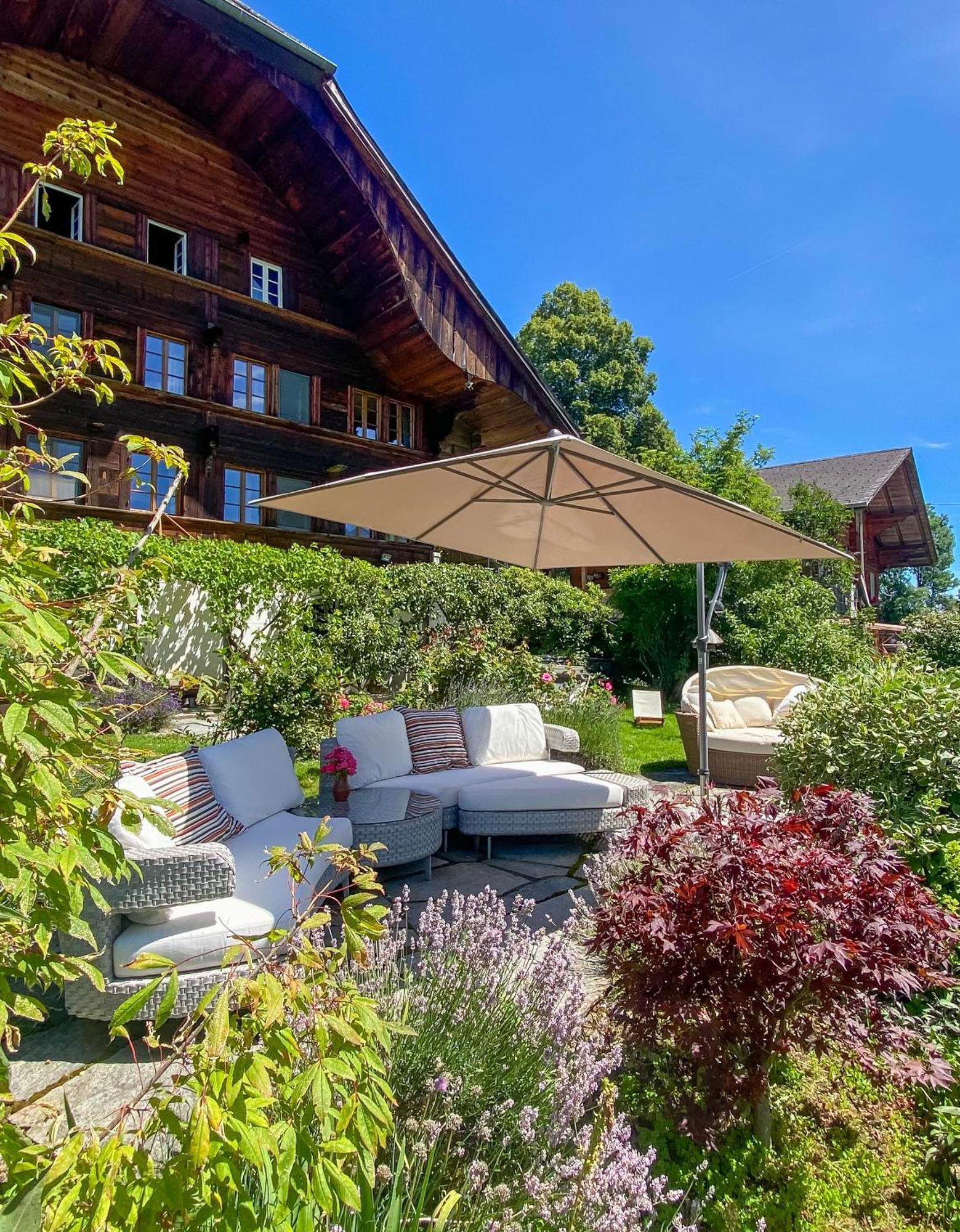 Swiss Mountain-Valley View Lodge Erlenbach im Simmental ภายนอก รูปภาพ