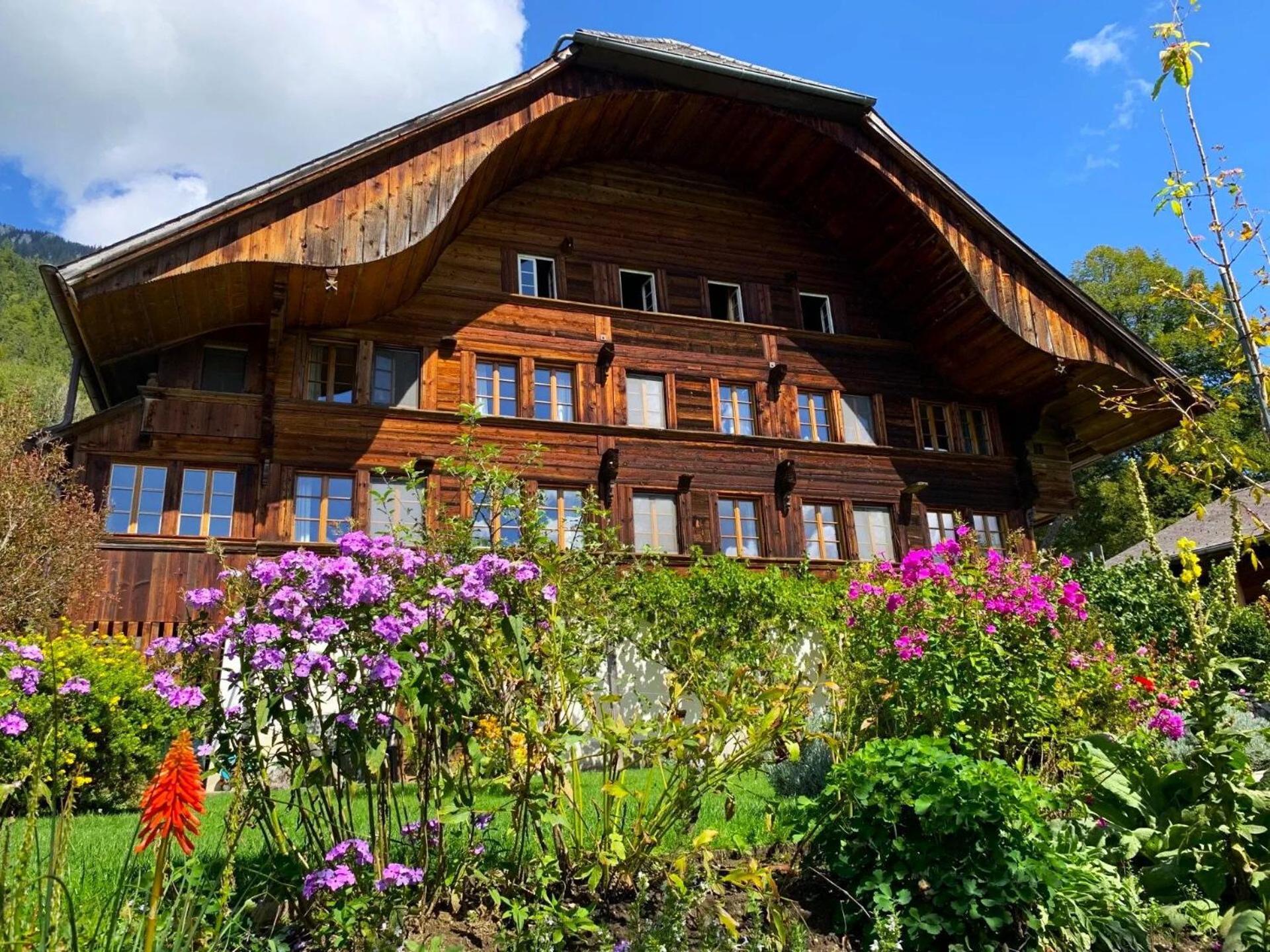 Swiss Mountain-Valley View Lodge Erlenbach im Simmental ภายนอก รูปภาพ