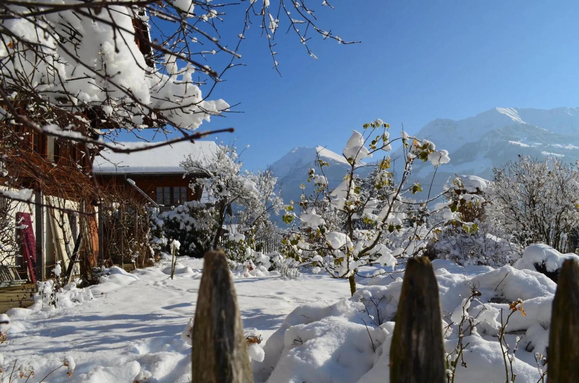 Swiss Mountain-Valley View Lodge Erlenbach im Simmental ภายนอก รูปภาพ