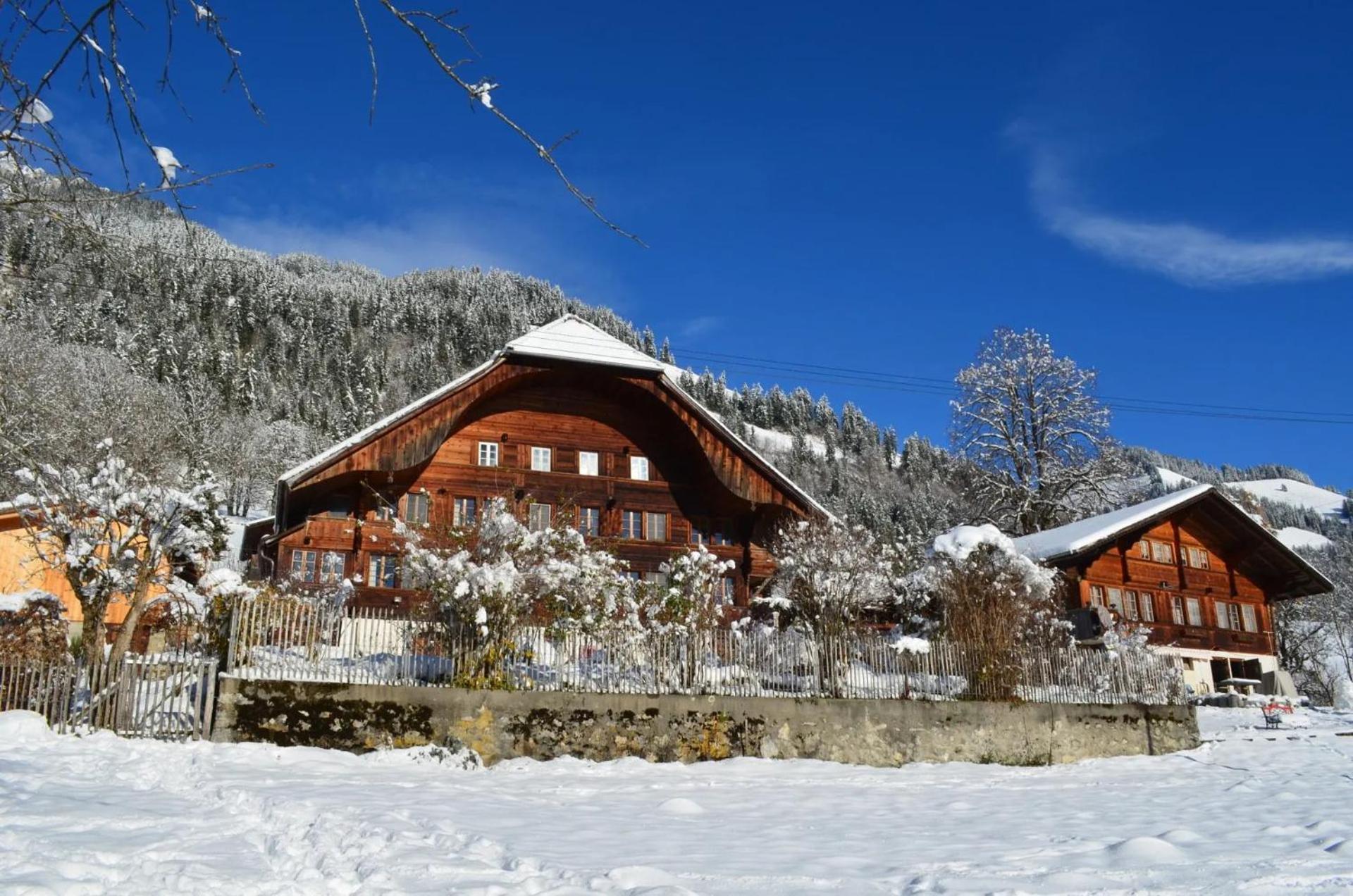 Swiss Mountain-Valley View Lodge Erlenbach im Simmental ภายนอก รูปภาพ